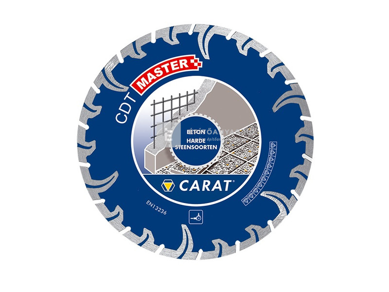 Hikoki Carat Turbo CDT-Master gyémánttárcsa beton/kő 125x22,2