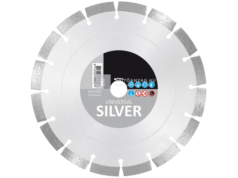 Hikoki Carat Silver gyémánttárcsa univerzális 125x22,2