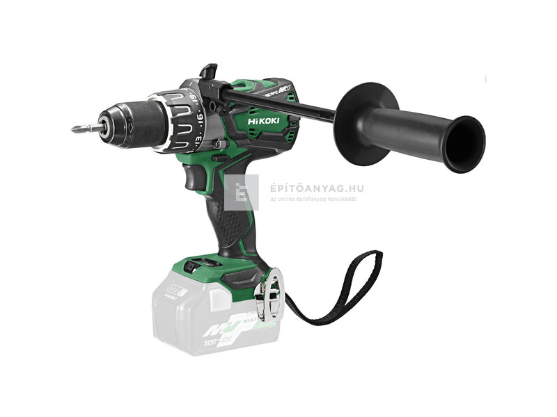 Hikoki DS36DA-BASIC-HSC fúró-csavarozó oldalfogantyúval Hitboxban