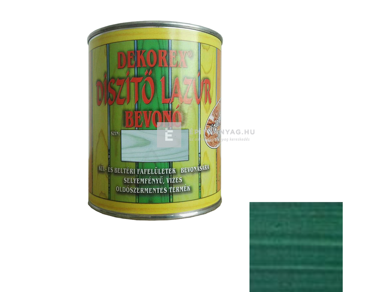 Interchemi Dekorex lazúr fenyőzöld 0,75 kg
