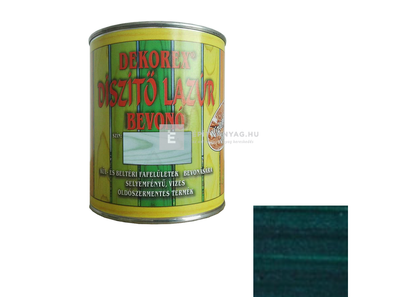 Interchemi Dekorex lazúr flamandzöld 0,75 kg