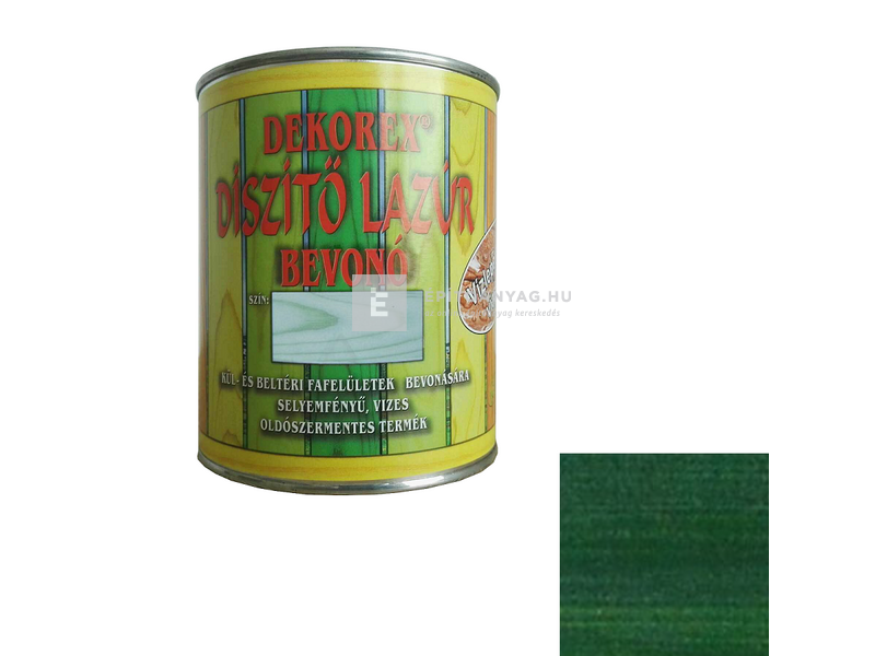 Interchemi Dekorex lazúr moha zöld 0,75 kg