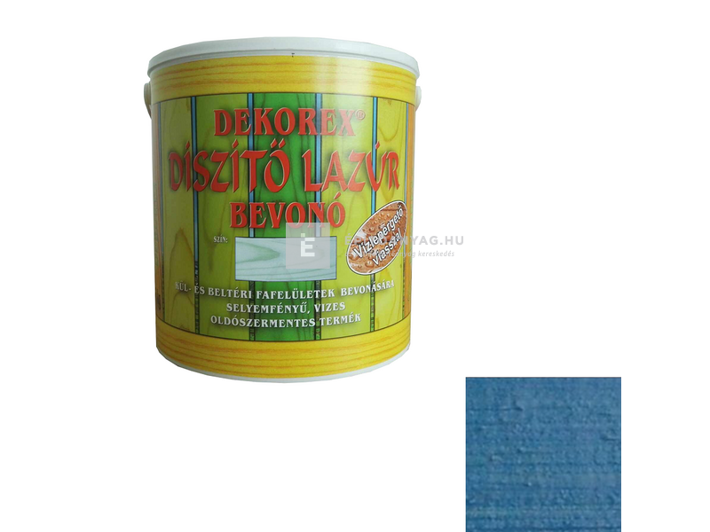 Interchemi Dekorex lazúr kék RAL 5024 2,5 kg