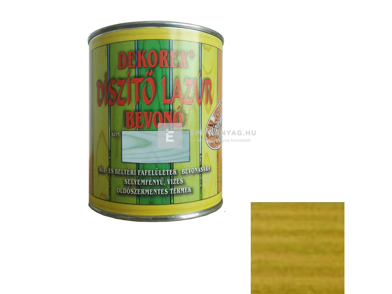 Interchemi Dekorex lazúr olajzöld 0,75 kg
