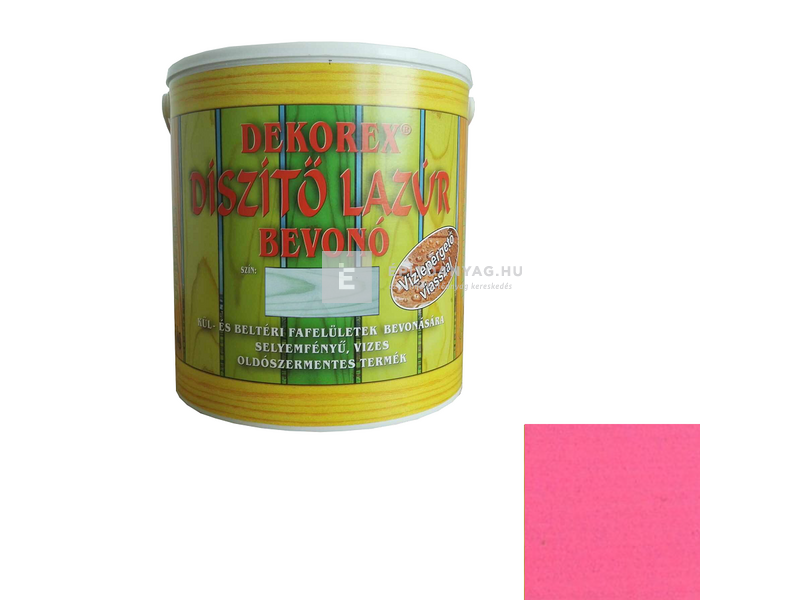 Interchemi Dekorex lazúr rózsaszín 1744 2,5 kg