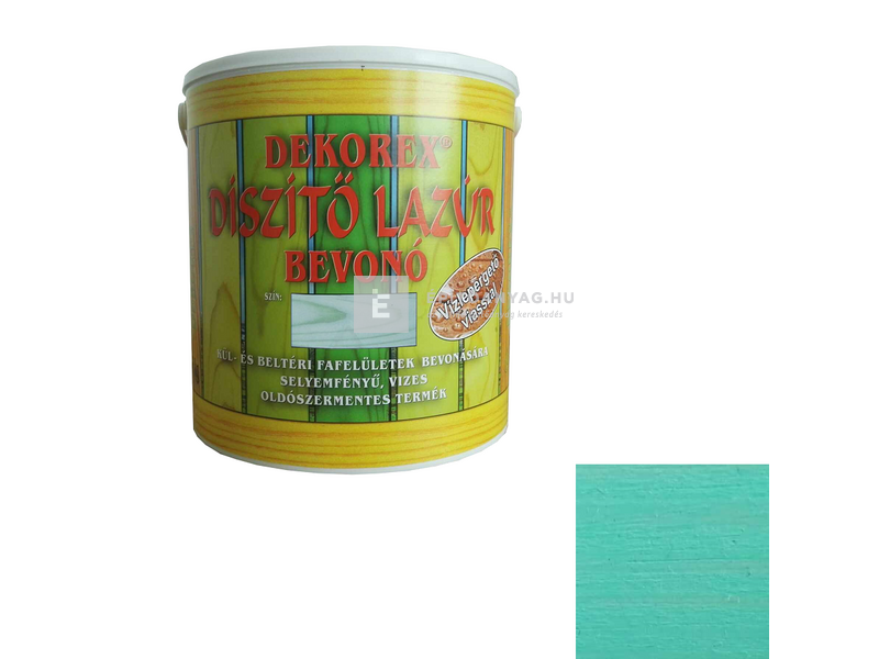 Interchemi Dekorex lazúr türkiz zöld 2,5 kg