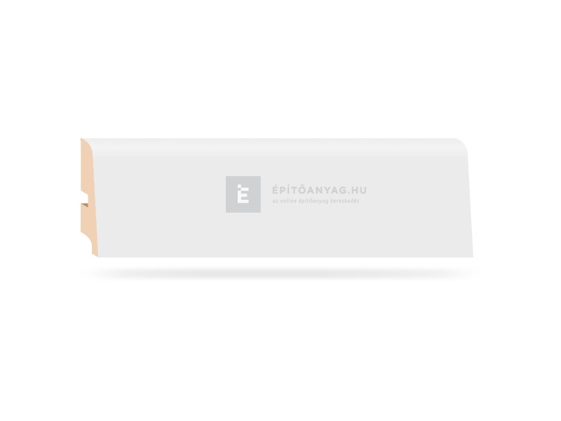 Béta-Floor K301 fehér P85 laminált padló szegélyléc 2,5 m