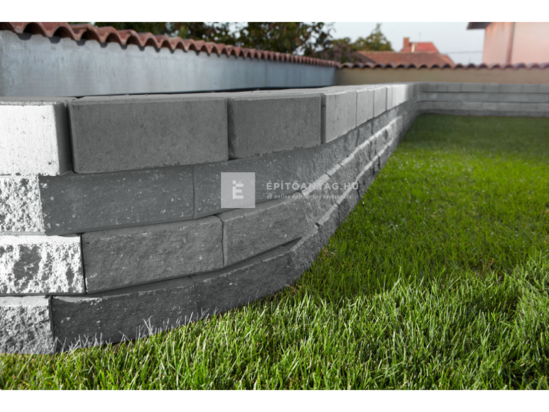 KK Kavics Lisszabon Támfal kristály 20x15,3/23,1 cm