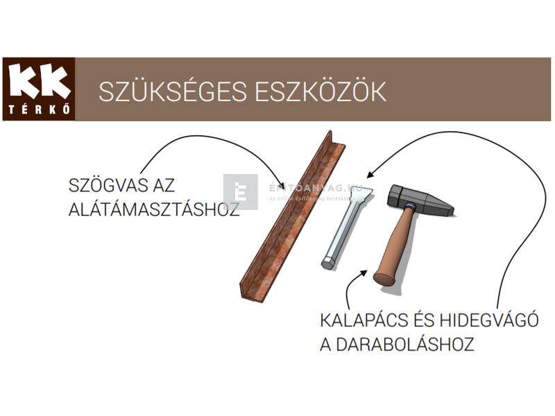 KK Kavics Lisszabon Kerti sütő avar