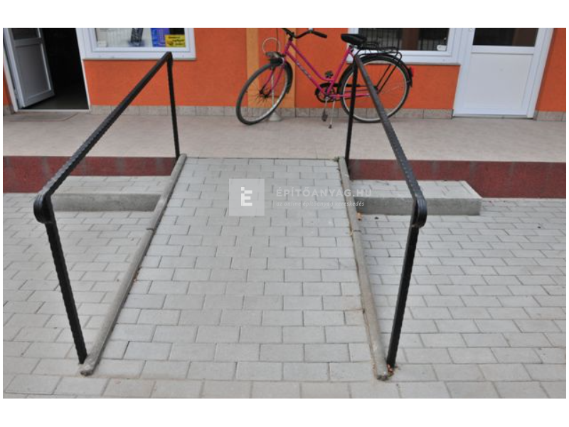 KK Kavics kerti szegély szürke 5x100x20 cm