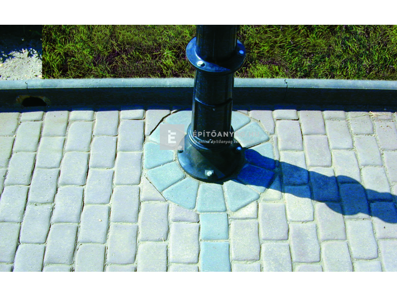 KK Kavics kerti szegély szürke 5x100x20 cm