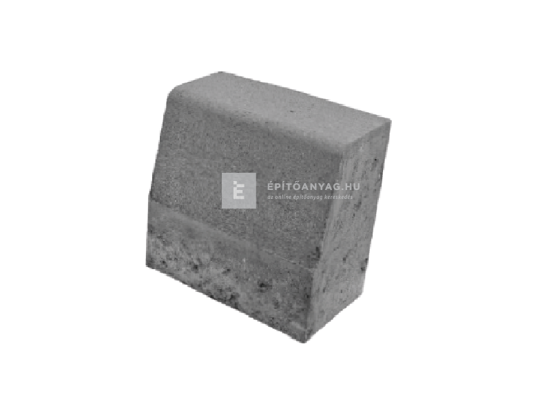 KK Kavics Útszegélykő szürke 15x25x25 cm
