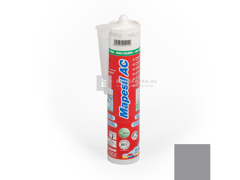 Mapei Mapesil AC szilikon, középszürke