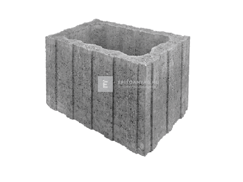 KK Kavics Liszabon BOR-dás kosár kristály 45x30x30 cm