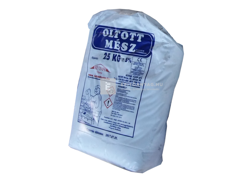 Oltott mész 25 kg BIG-BAG zsákos