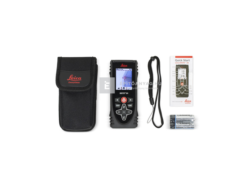 Leica DISTO™ X4 lézeres távolságmérő