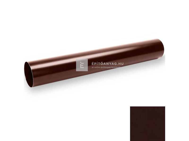 Galeco STAL 100 csokoládé lefolyócső 3 m