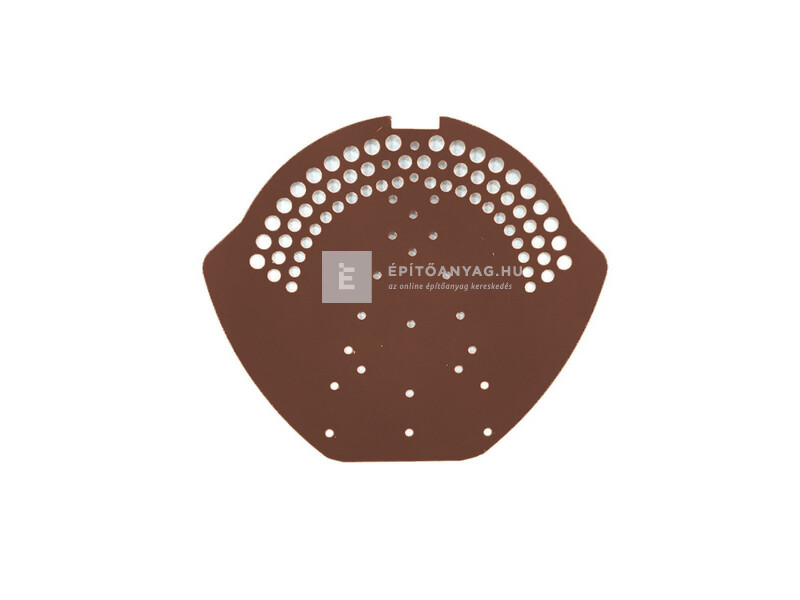 Leier Kúpcserép véglezáró lemez műanyag barna/fekete