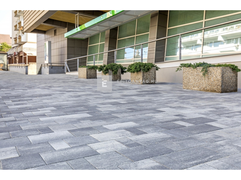 Leier Taverna Kombi térkő füstantracit melírozott 6 cm