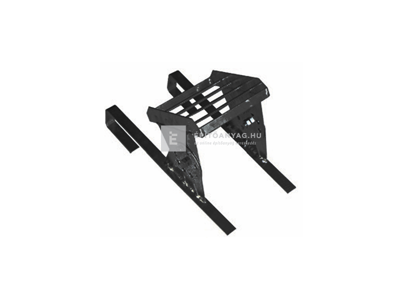 Leier Varia tipegőrács komplett antracit (20*18cm)