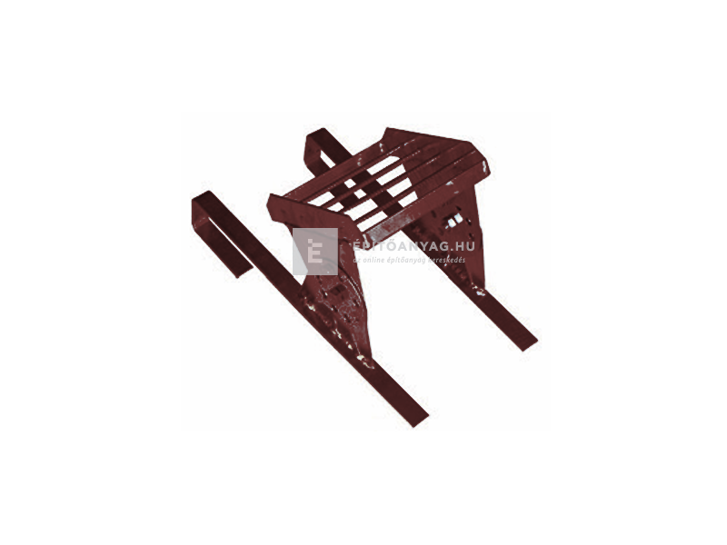 Leier Varia tipegőrács komplett barna (20*18cm)