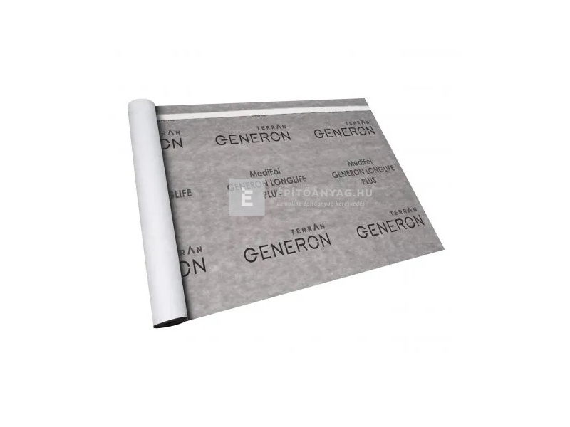 Terrán Medifol Generon Longlife páraáteresztő tetőfólia 148 g, 1 ragasztósávval 75 m2