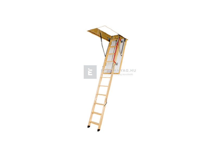 Fakro LTK 280 Energy Hőszigetelő padlásfeljáró, 3 részes összecsukható lépcsővel 60x120 cm