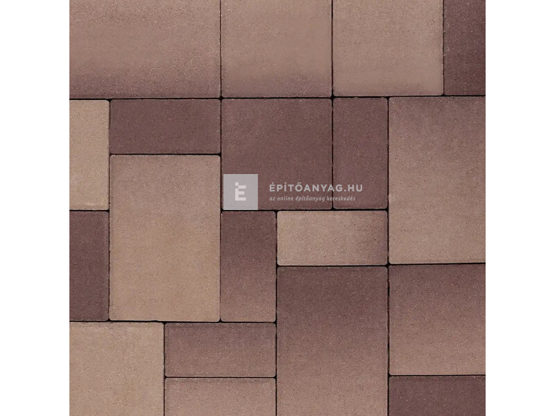 SW Maroskő Kombi Térkő csoki-vanilia 6 cm