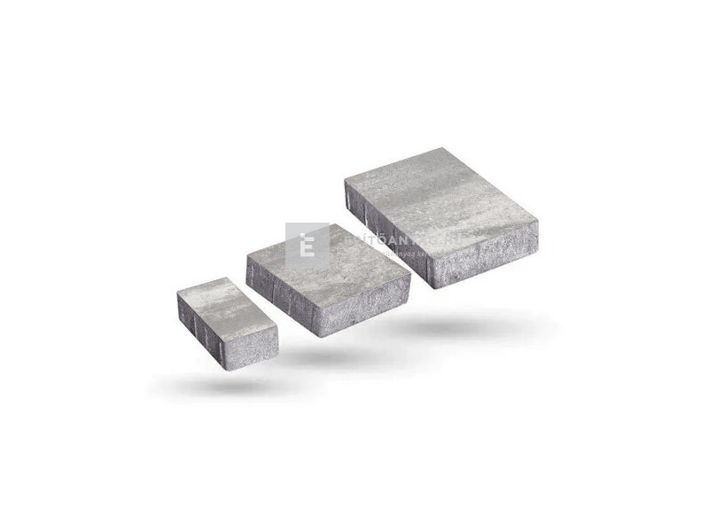 SW Maroskő Kombi térkő ezüst 6 cm (10,74 m2/rkl)
