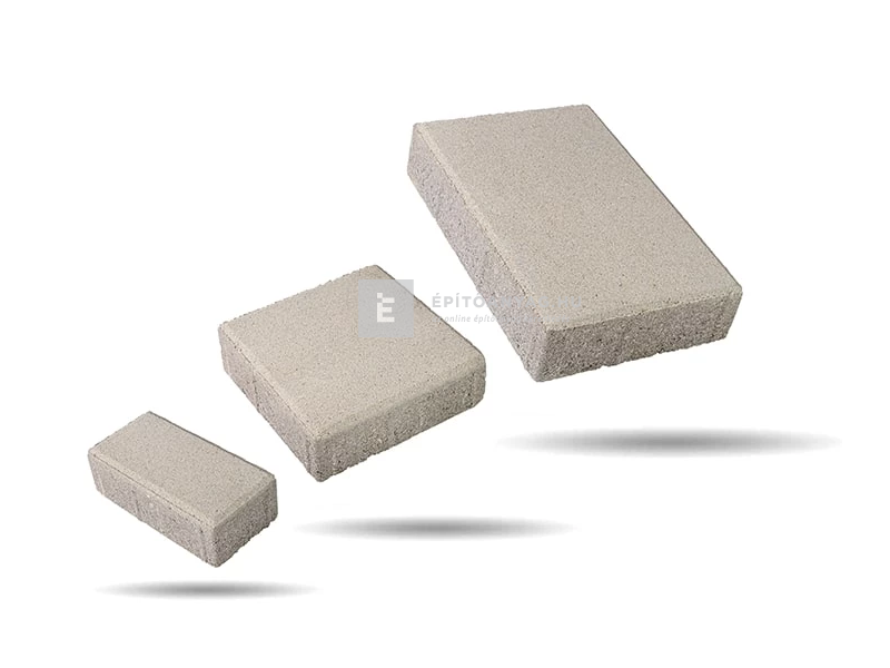 SW Maroskő Kombi térkő fehér 4 cm (17,19 m2/rkl)