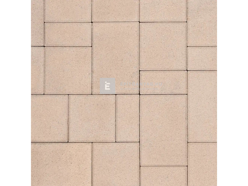SW Maroskő Kombi térkő bézs 6 cm