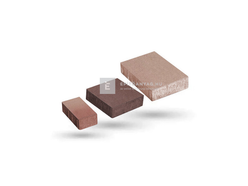 SW Maroskő kombi térkő tripla csoki 6 cm