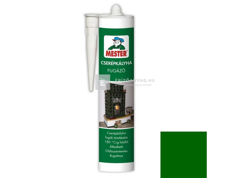 Mester Cserépkályha Fugázó sötétzöld 310 ml