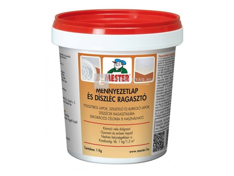 Mester Mennyezetlap és Díszléc Ragasztó 1 kg