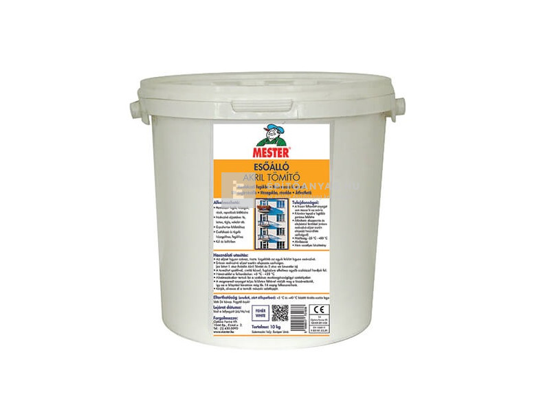 Mester Esőálló Akril Tömítő fehér 10 kg