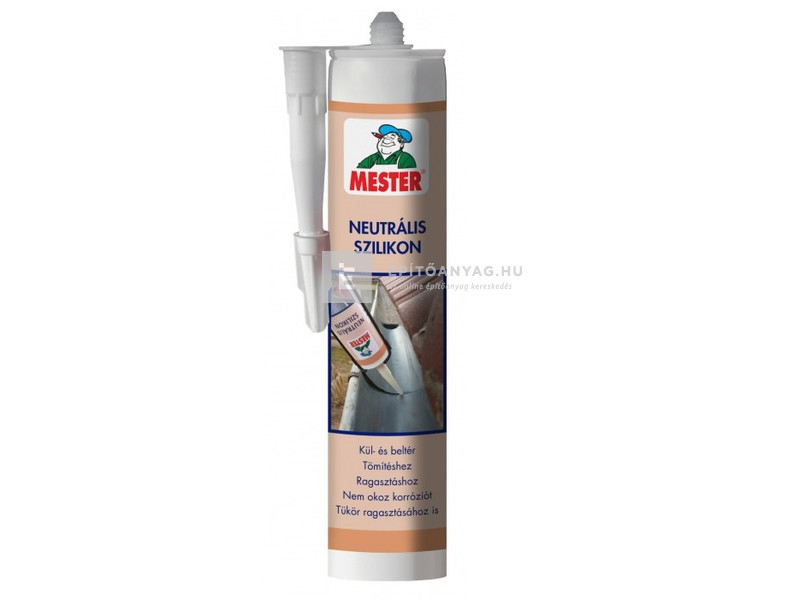 Mester Neutrális Szilikon fehér 280 ml