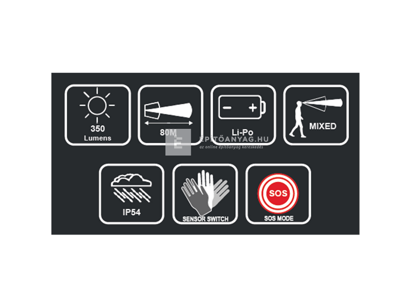 Magic Tools Kratos Rainbow 1 fejlámpa