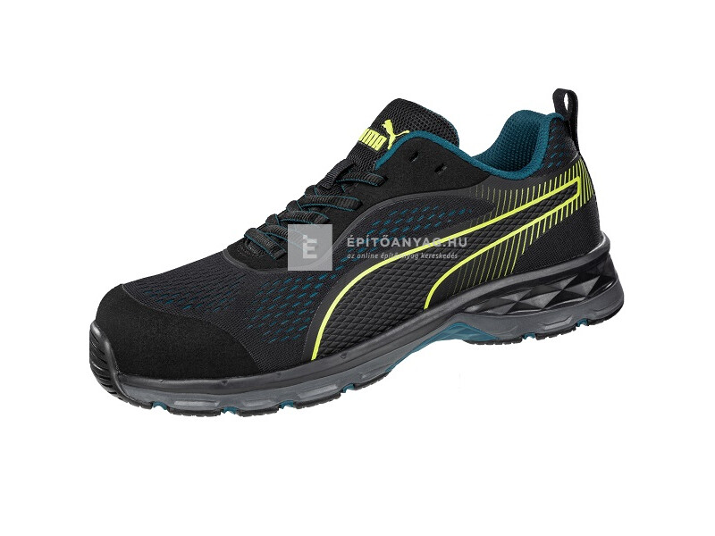 Magic Tools Puma Fuse Knit Black Wns Low S1P ESD HRO SRC női munkavédelmi cipő 36