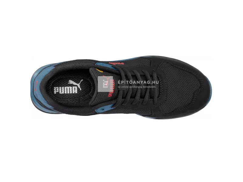Magic Tools Puma Frontside BLK/Blue Low S1P ESD HRO SRC munkavédelmi cipő 39