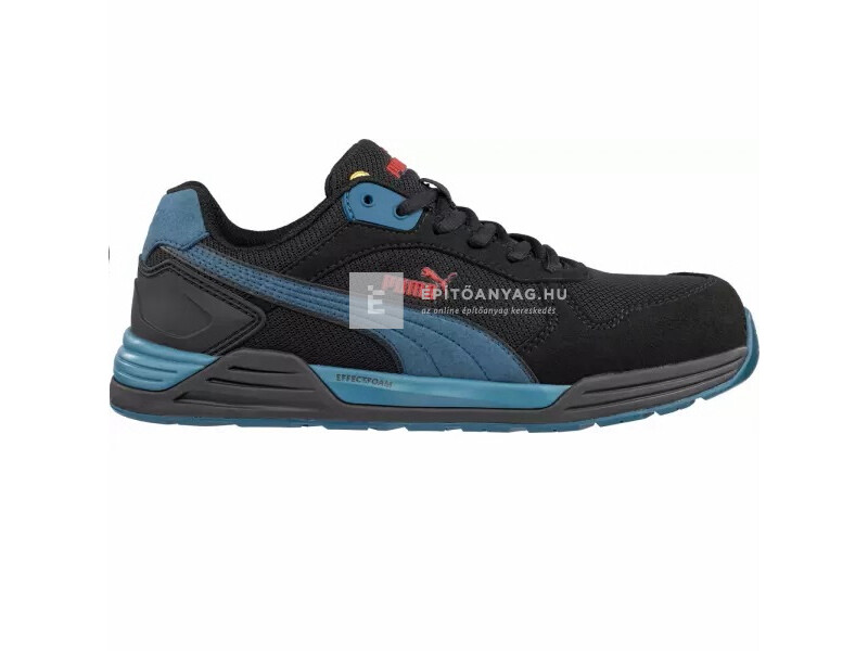 Magic Tools Puma Frontside BLK/Blue Low S1P ESD HRO SRC munkavédelmi cipő 47