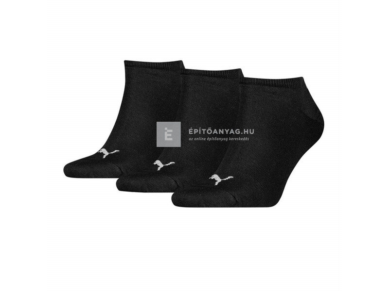 Magic Tools Puma sneaker zokni 3 pár/csomag 47-49 fekete