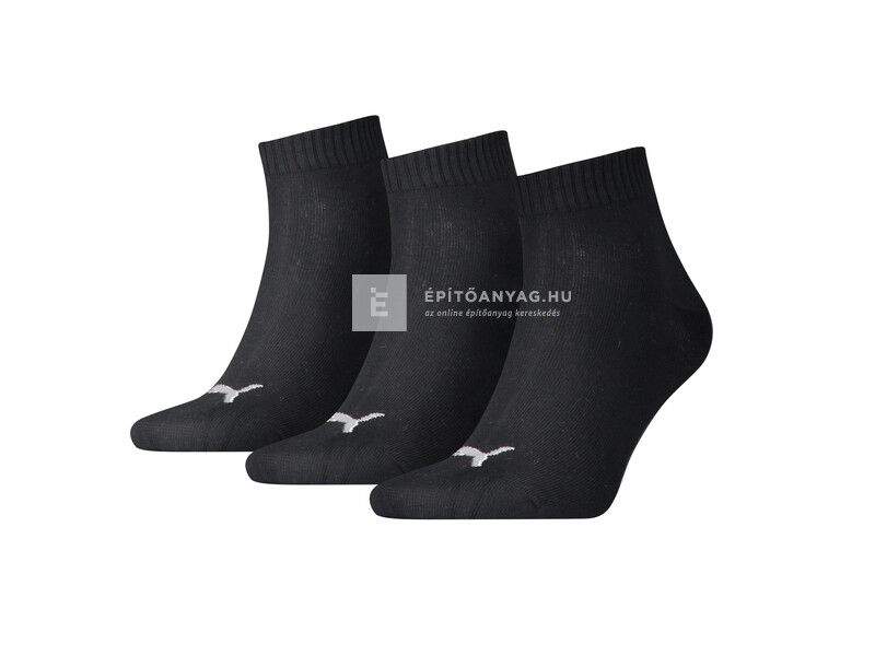 Magic Tools Puma unisex zokni 3 pár/csomag 39-42 fekete