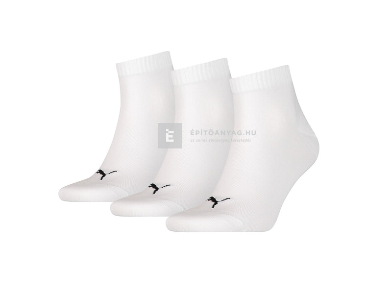 Magic Tools Puma unisex zokni 3 pár/csomag 43-46 fehér