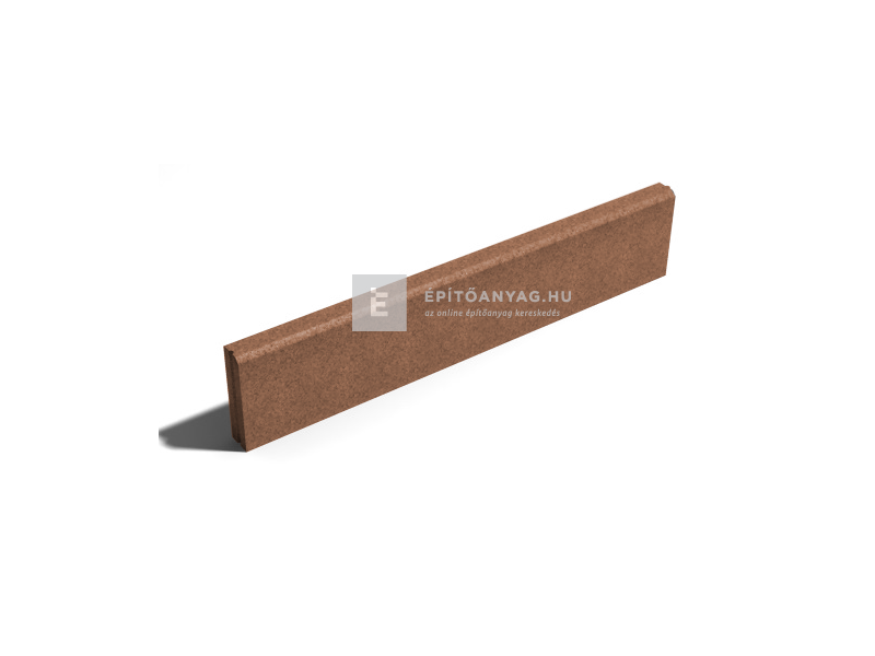 Leier kerti szegély mogyoró 5x100x20 cm