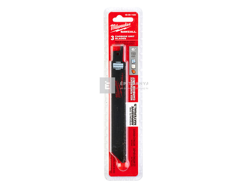 Milwaukee szablyafűrészlapok 150 mm - TC 3 db