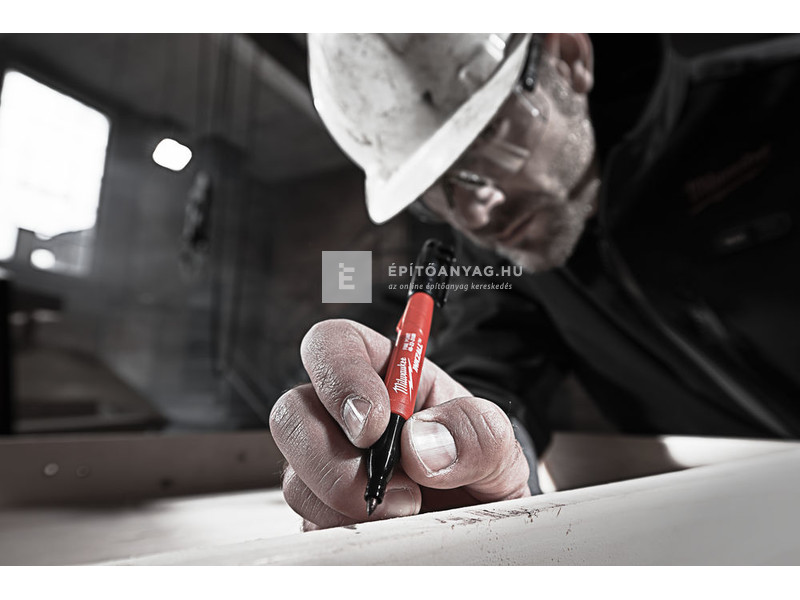 Milwaukee Inkzall jelölő filc vékony tartós hegyű fekete