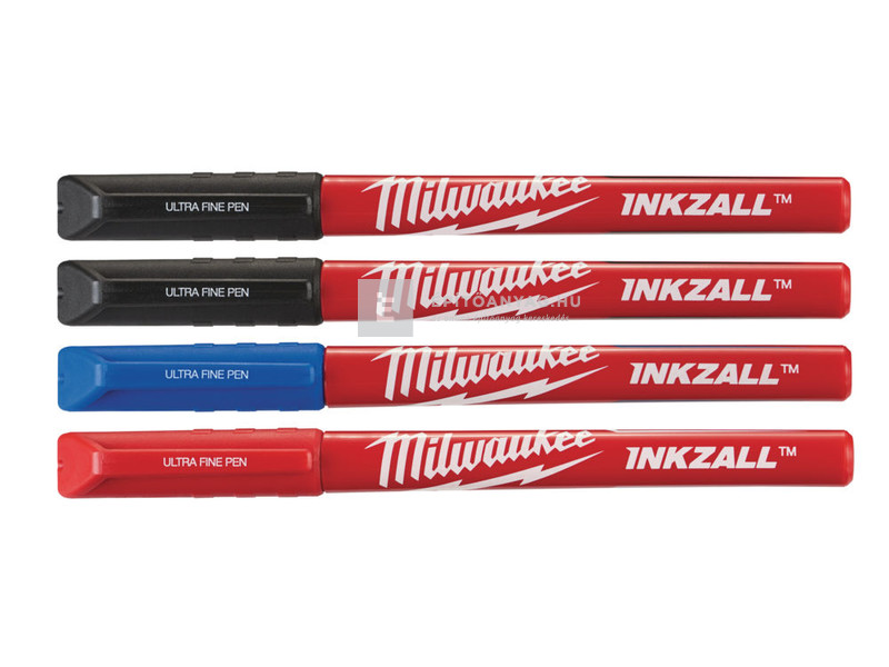 Milwaukee Inkzall filctoll 0,6 mm hegyű színes (4 darabos kiszerelés)