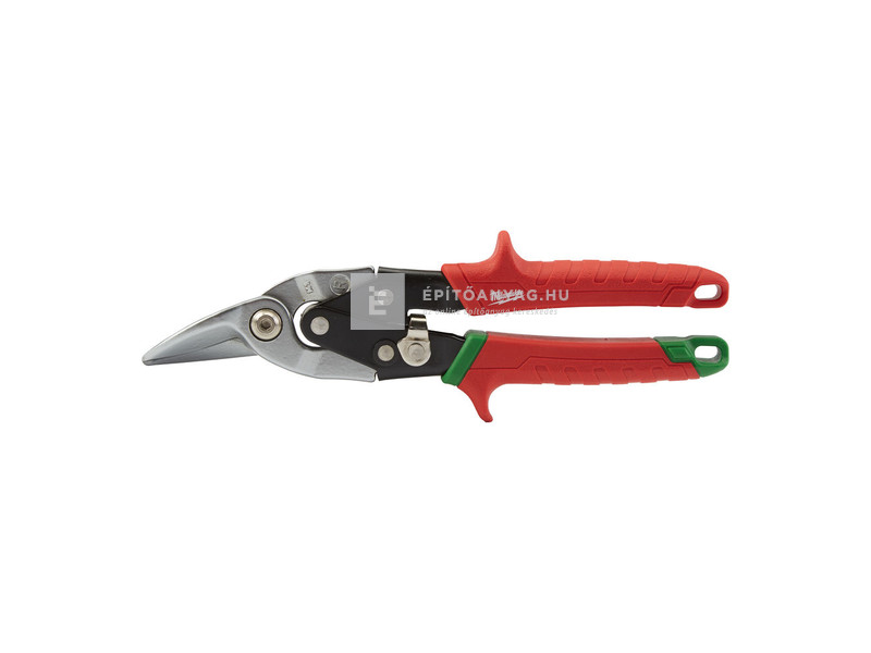 Milwaukee kis sugarú lemezvágó olló jobb (zöld)