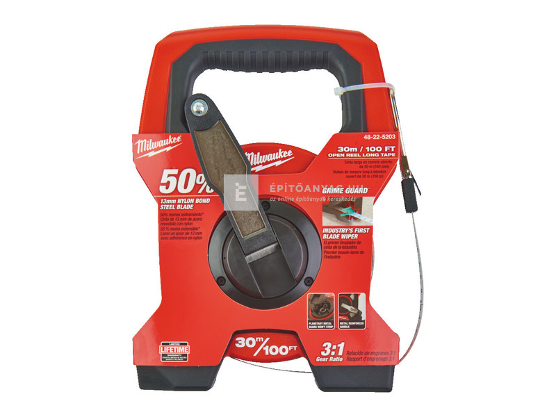 Milwaukee mérőszalag keretes 30 m