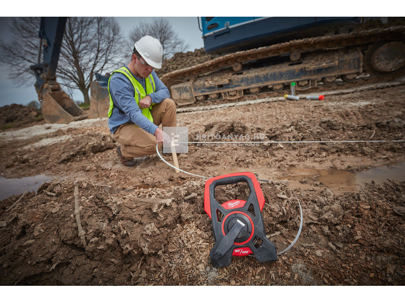 Milwaukee mérőszalag keretes 30 m
